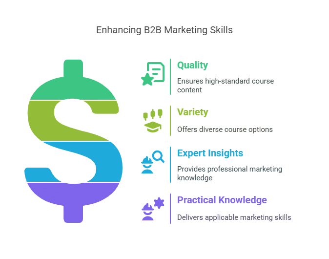 Best platforms for online B2B marketing courses
