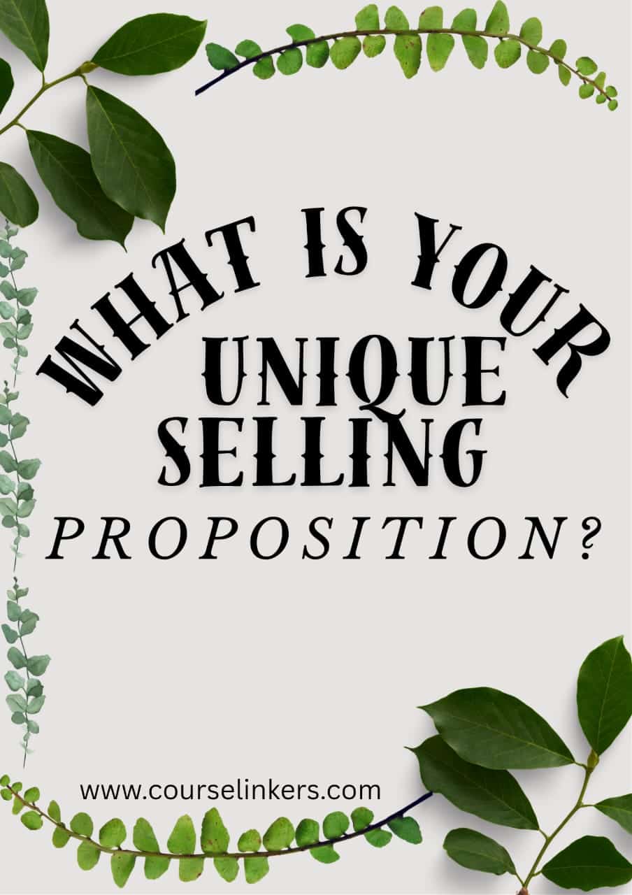 What is Your Unique Selling Proposition